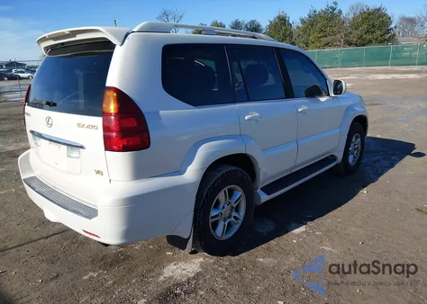 2006 Lexus Gx 470 z USA, uszkodzony, nr VIN JTJBT20X460109950